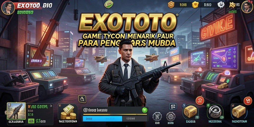 Tampilan gameplay EXOTOTO yang mengasyikkan dan mendetail.