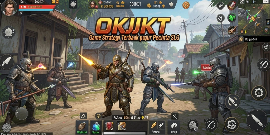 Screenshot tampilan gameplay OKJKT yang memukau dan strategis.