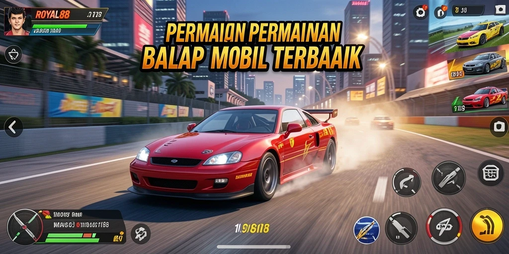 Gameplay seru di ROYAL88 dengan balapan yang mendebarkan.