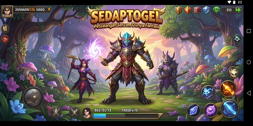 Gameplay seru dan menantang dalam SEDAPTOGEL.