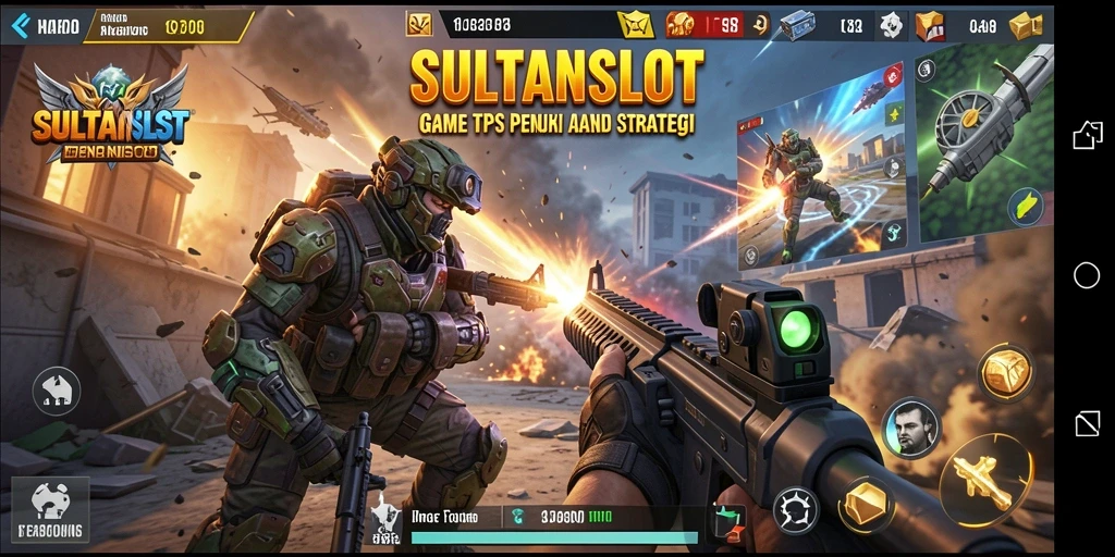 Screenshot menunjukkan aksi seru dari gameplay SULTANSLOT.