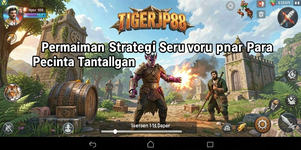 Tangkap momen seru dari gameplay strategi TIGERJP88.