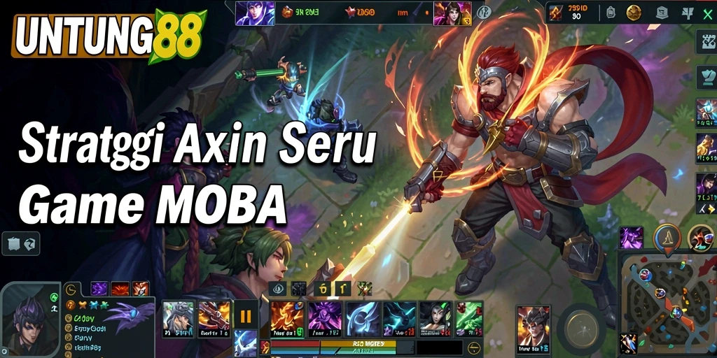 Gameplay seru dalam UNTUNG88, aksi MOBA yang menegangkan.